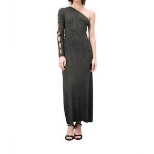 NEW FRNCH high winter knitted dress in black